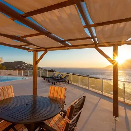 Lara With Private Pool And Sea View, Located In Antalya Peninsula Kas