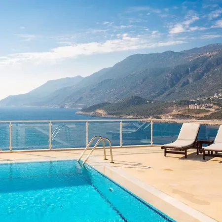 Lara With Private Pool And Sea View, Located In Antalya Peninsula Villa Kaş