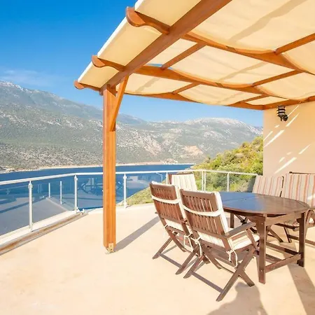 Lara With Private Pool And Sea View, Located In Antalya Peninsula Kaş
